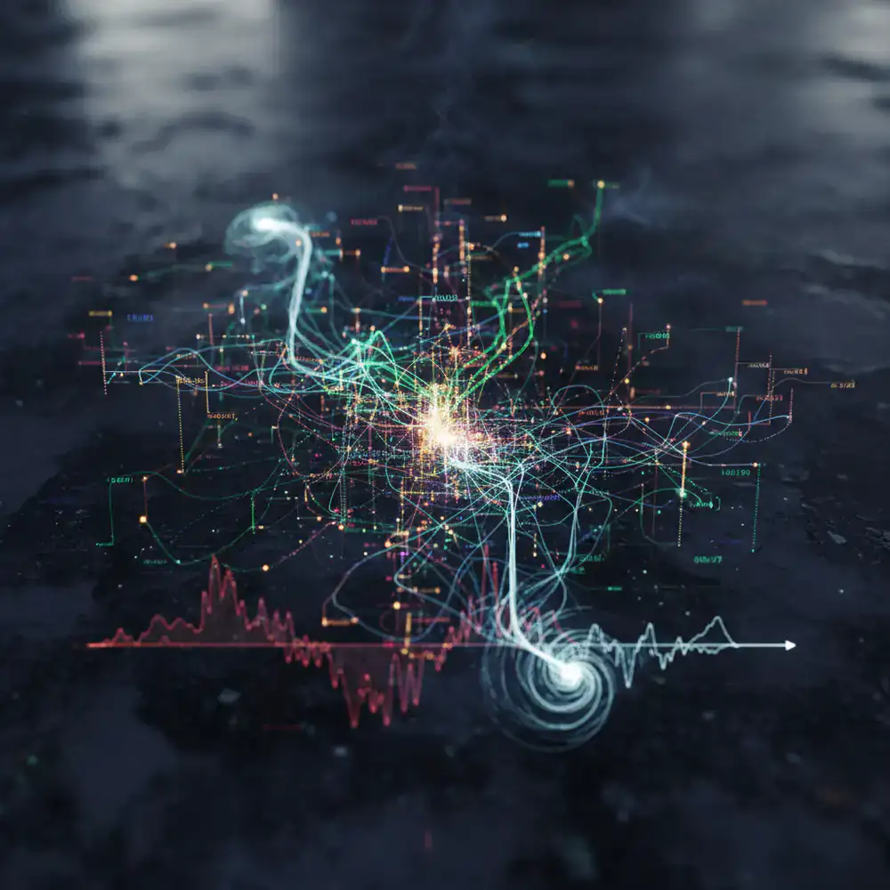 Abstracte wiskundige visualisatie van inzetstrategieën